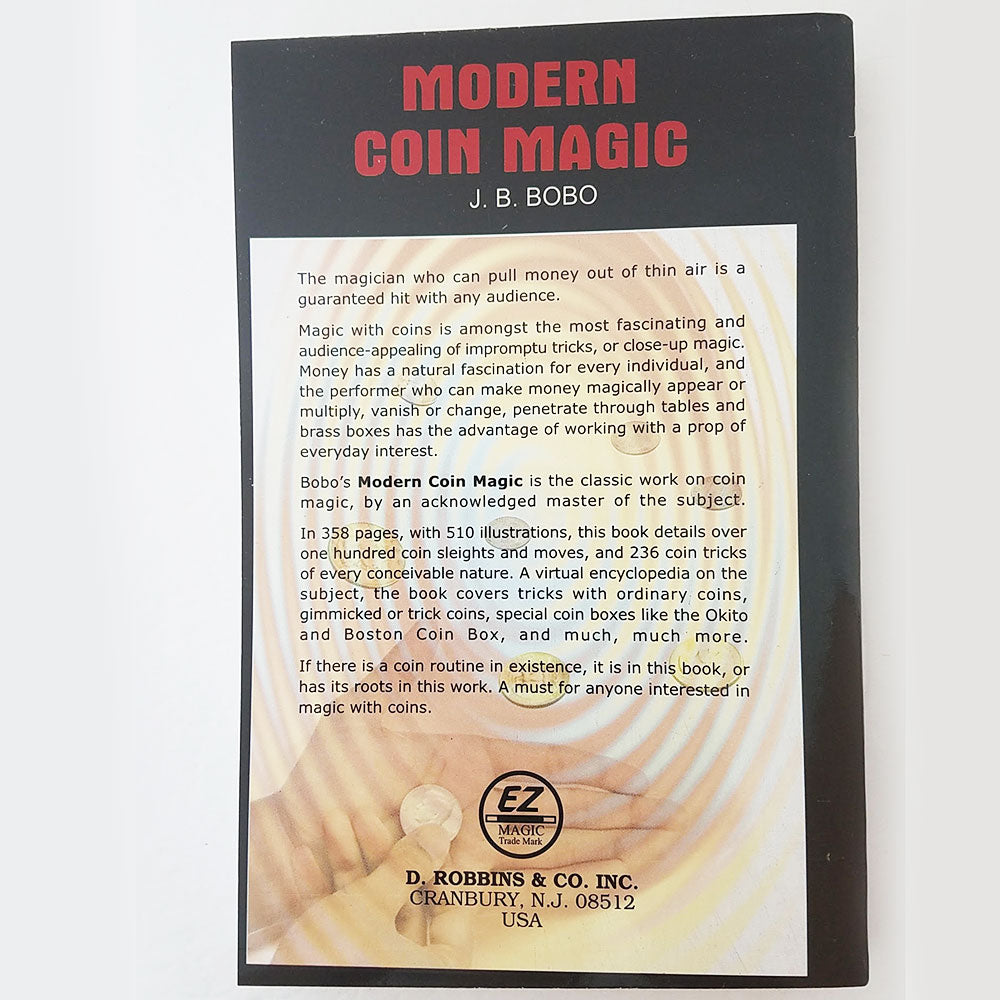 Modern Coin Magic by J.B. Bobo (Sterling)